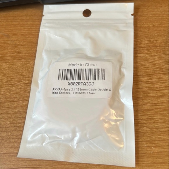 Double Sided stickers 6 piece 2.1” - Picture 2 of 2